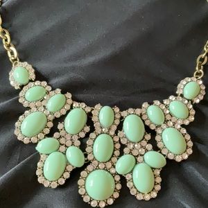 20” Goldtone Beaded,Rhinestone Necklace 💚🔥❤️🔥💕🔥